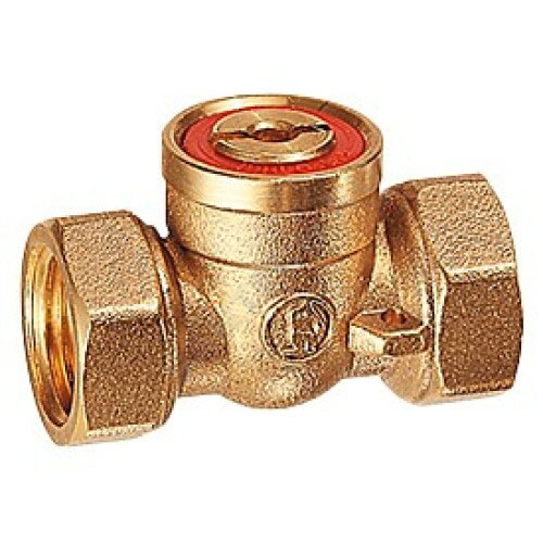 Кран шаровой латунь R611 Ду 20 ВР полнопроходной под отвёртку Giacomini R611Y014 Ду 20 мм