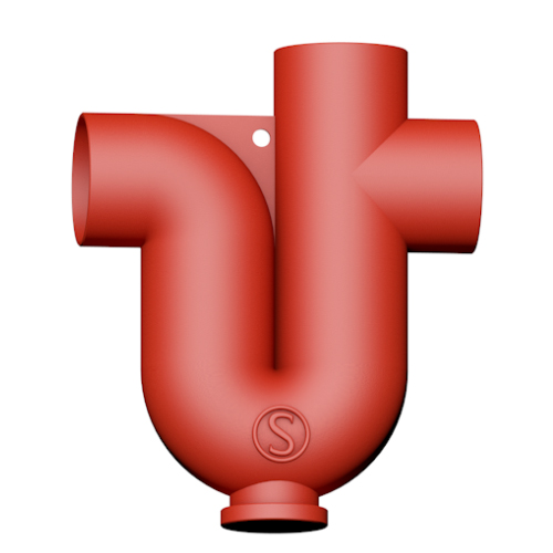 Сифон S-SML DN 150 93150 Ду 150 мм