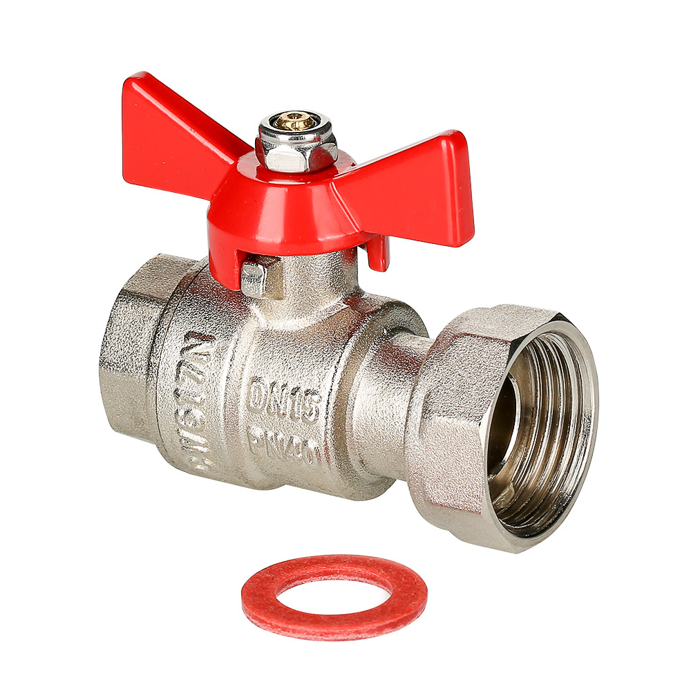 Кран шаровой с накидной гайкой VALTEC VT.241.N.0405