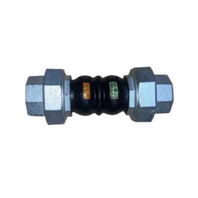 Компенсатор резиновый антивибрационный EPDM Ду 40 Ру16 ВР L=200мм 8020 Benarmo сжатие/растяжение 22/6 мм 033-6209