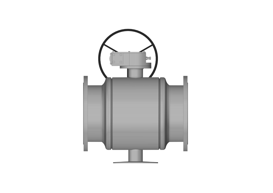 Ридан RJIP Premium 065N0386GR — Кран шаровой DN600 PN25 FF/RB/WG (фланцевый, с редуктором, стандартный проход) Ду 600 мм