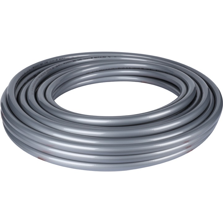 STOUT SPX 25х3,5 (бухта 30 метров) PEX-a труба из сшитого полиэтилена с кислородным слоем, серая SPX-0001-302535