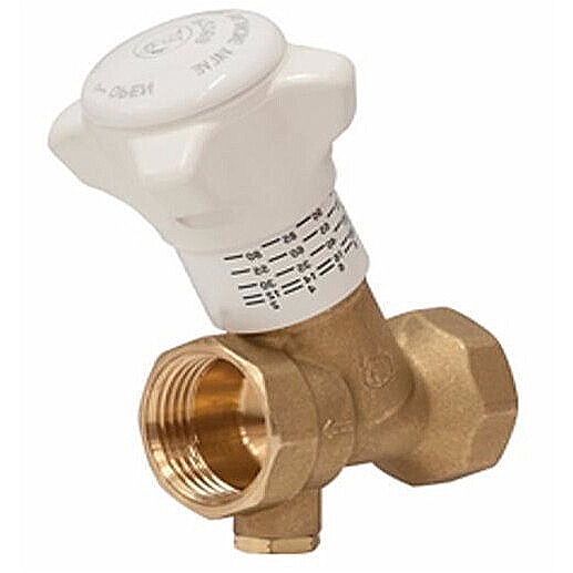 Клапан балансировочный ручной латунь R206B-1 Ду 15 Ру25 ВР Kvs=2.1м3/ч без ниппелей Giacomini R206BY113 022-2380 Ду 15 мм