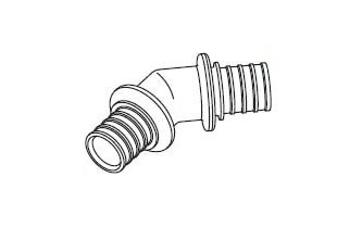 Угольник RAUTITAN MX 45°