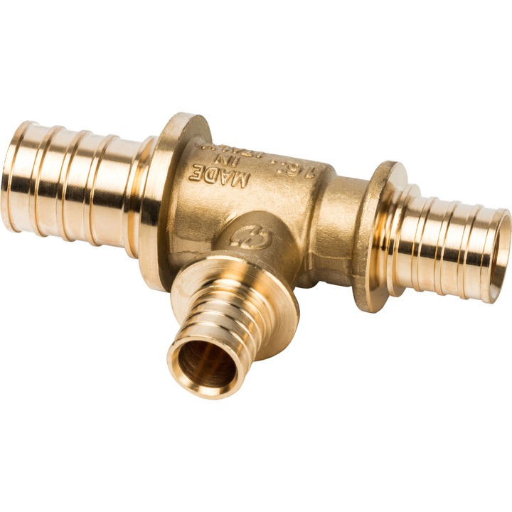 STOUT Тройник переходной 25x16x20 для труб из сшитого полиэтилена аксиальный SPX-0001-001622