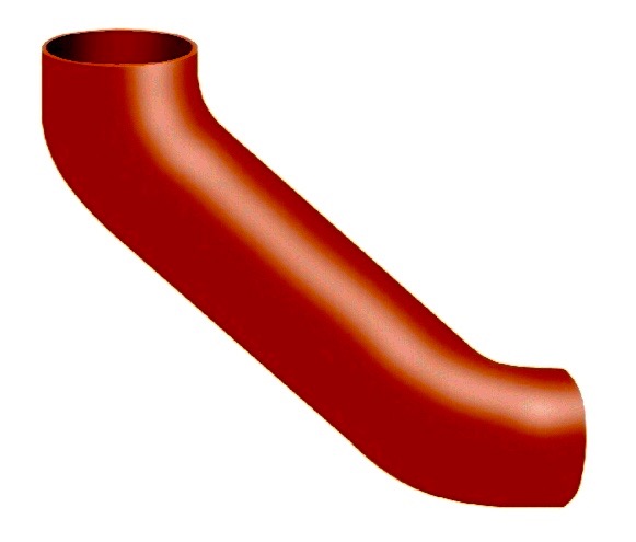 Duker Колено с успокоительным участком SML DN 125 662754