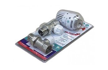 ALT-T Комплект №1 1/2 (Терм.прям. с колпачком вн/нар 1/2,кл.запорный прям. вн/нар 1/2,терм. головка)