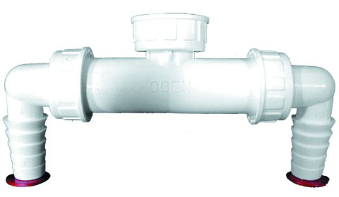 Двойное подключение для стиральной и посудомоечной машины HL2