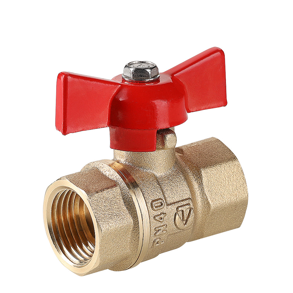 Кран шаровой «СТАНДАРТ» PN40 с ручкой-бабочкой и внутренней резьбой VALTEC VT.122.GN.05