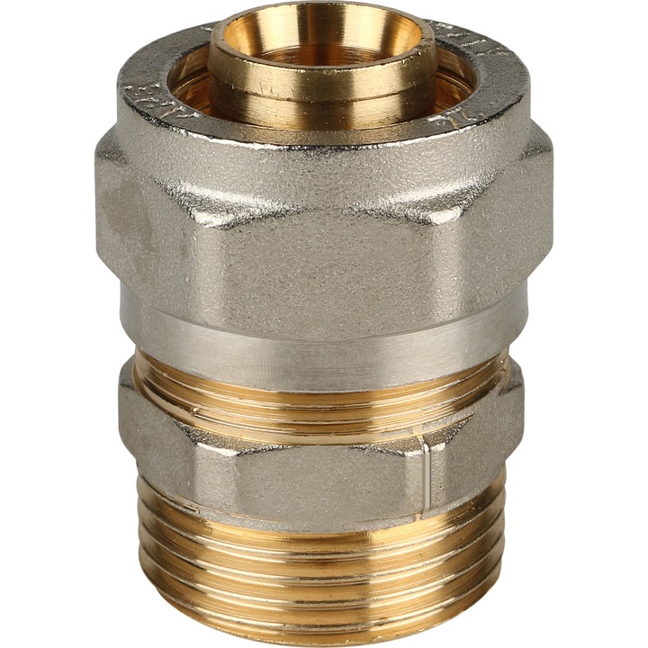 STOUT Переходник с наружной резьбой 1&amp;quot;х26 для металлопластиковых труб винтовой SPM-0002-052630