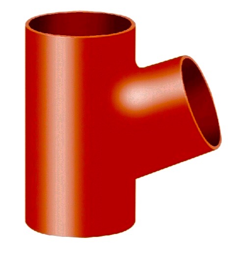 Duker Тройник чугунный SML DN 50х50/70 663014