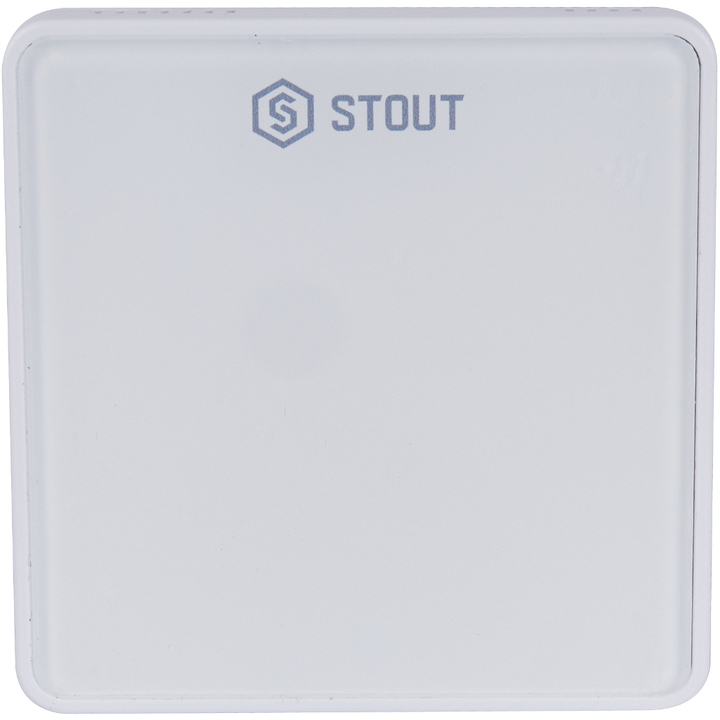 STOUT Проводной комнатный датчик C-7p, белый STE-0101-100230