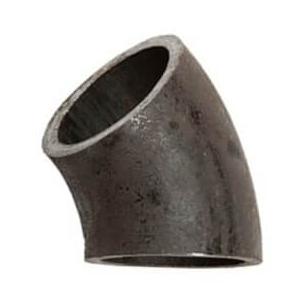 Отвод сталь бесшовный крутоизогнутый 45гр Дн 377х10,0 (Ду 350) под приварку размеры по ГОСТ 17375-2001 127-9793