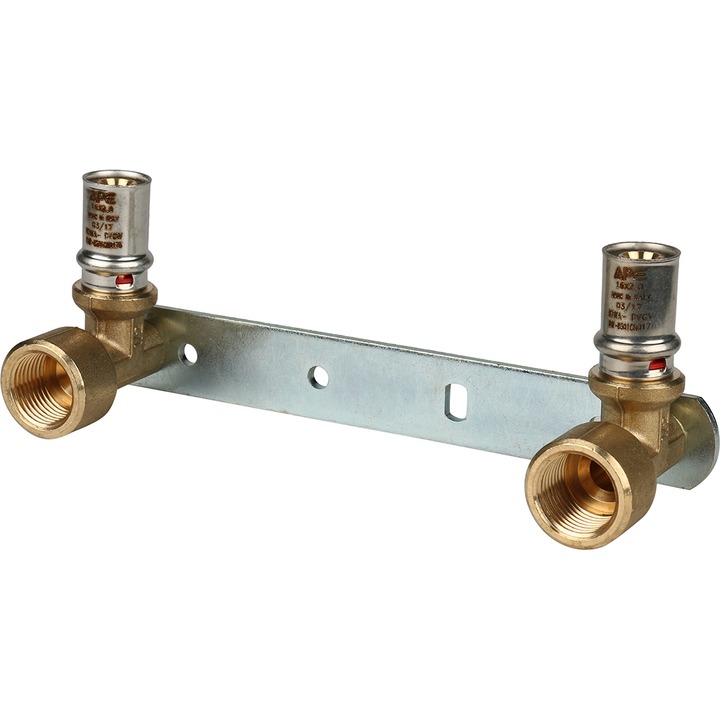 STOUT Настенный комплект для смесителя 1/2"x16 для металлопластиковых труб прессовой SPM-0001-101620