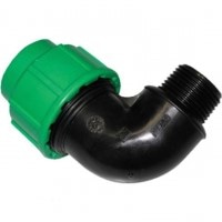 Угольник компрессионный наружная резьба 63х2 Изопрофлекс 151-4716