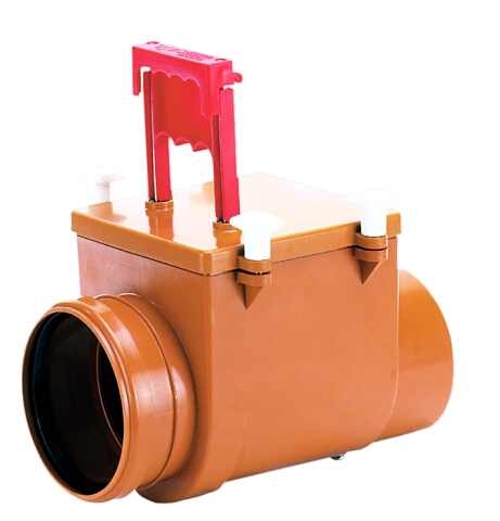 Механический магистральный канализационный затвор HL715.1 Ду DN160 мм