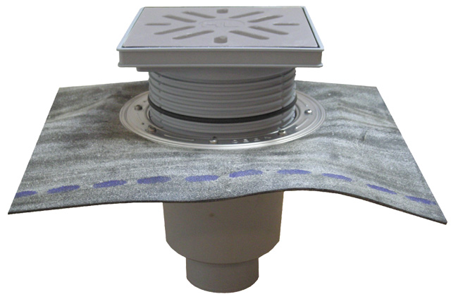 Дворовый трап HL616HS/5 Ду DN160 мм