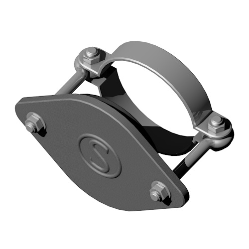 Заглушка с прижимными скобами S-KML DN 125 42127 Ду 125 мм