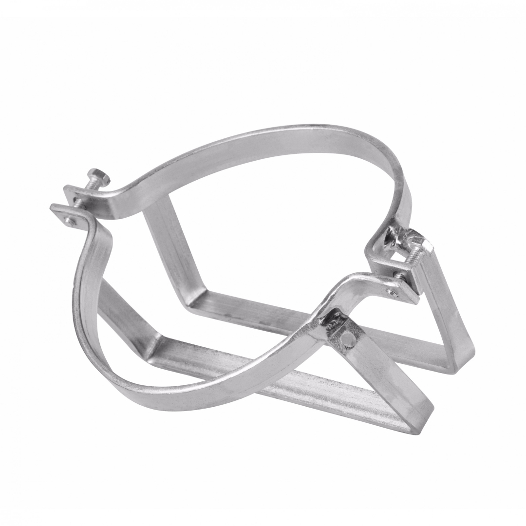 Хомут на заглушку страховочный сталь Дн 125 Skolan Ostendorf 839050 013-2492 Ду Дн 125 мм