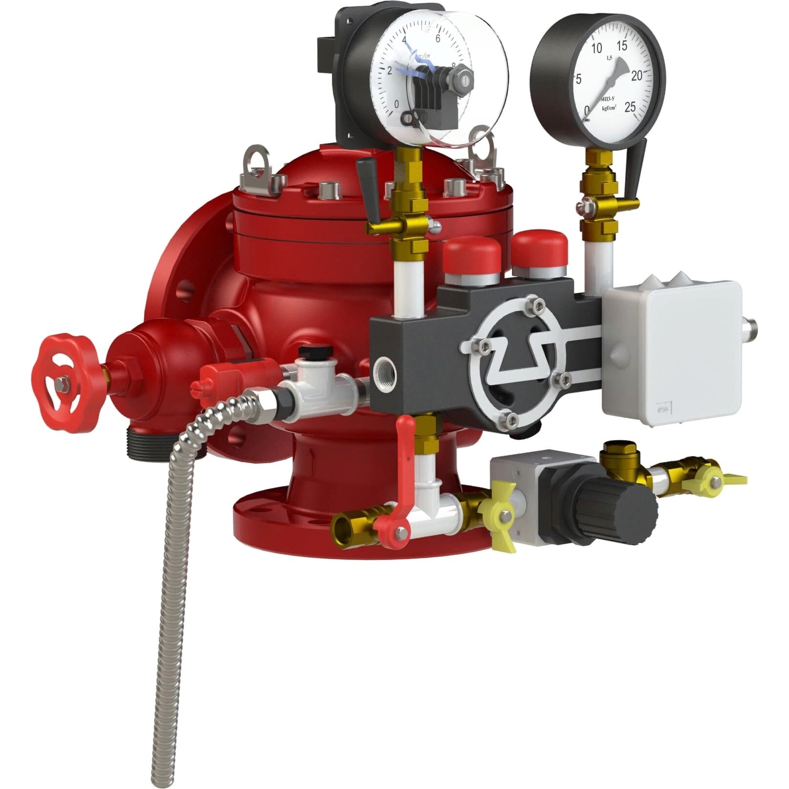 Узел управления дренчерный УУ-Д150/1,6(Э24,Г0,07)-ВФ.О4 с комбинированным приводом Спецавтоматика 00000023771 016-2588