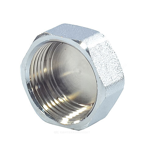 Заглушка латунь 1" НР для коллектора Far FK 4150 1 129-4983