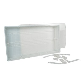 Шкаф коллекторный пластик R584 612х86х272мм Giacomini R584Y104 040-2881