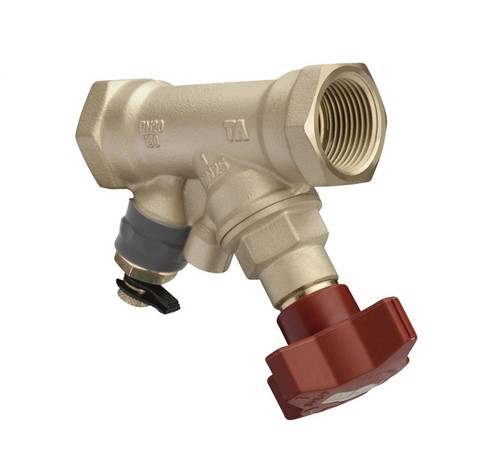 Запорный вентиль STS с измерительным ниппелем, TA DN20 (52849020) Ду DN20 мм