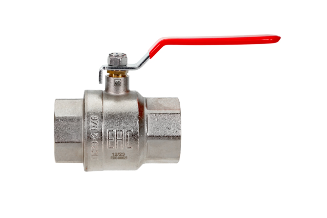 Ридан BVR-R 065B8312RG — Кран шаровой ГОСТ59553-2021 PN40 DN50 с внутренней резьбой; Т -20 °С...+120 °С; материал корпуса латунь Ду 50 (ГОСТ 28338) мм