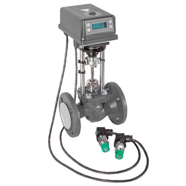 Клапан-регулятор давления НКСР(Д) с ЭИМ НЭП-245 DN300 PN16 WhiteNord Ду 300 мм мм