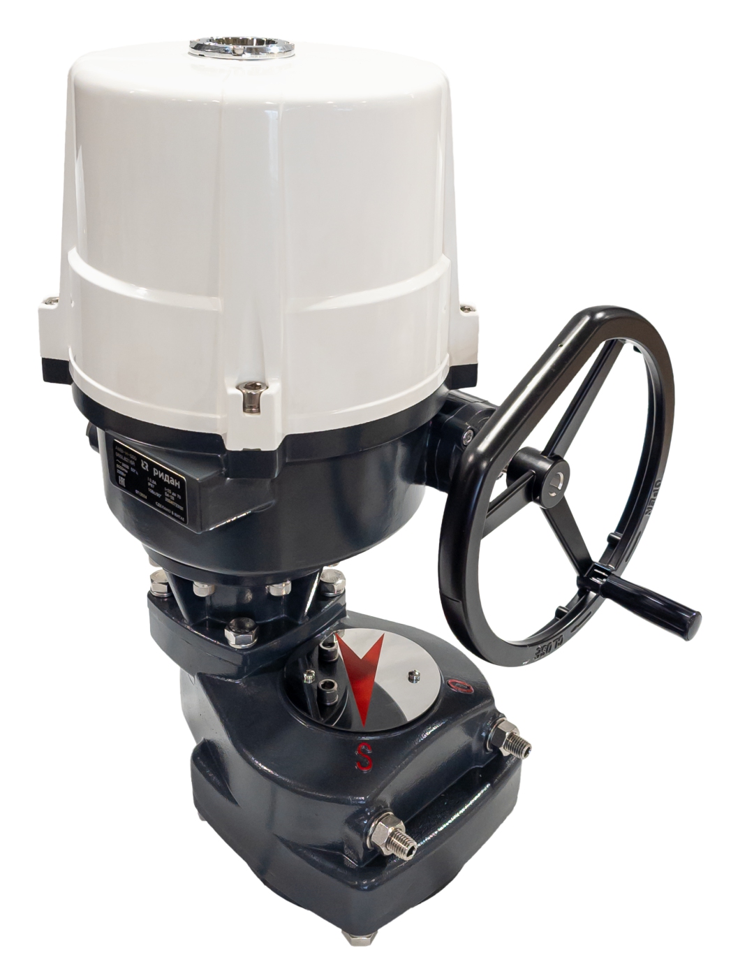 Ридан 065L8187R — Электропривод AMB-H-500 220В без блока управления; IP67; для шаровых кранов RJIP DN400 стандартный проход