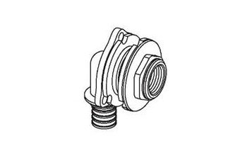 Угольник настенный RAUTITAN MX, для монтажа на ДСП, короткий