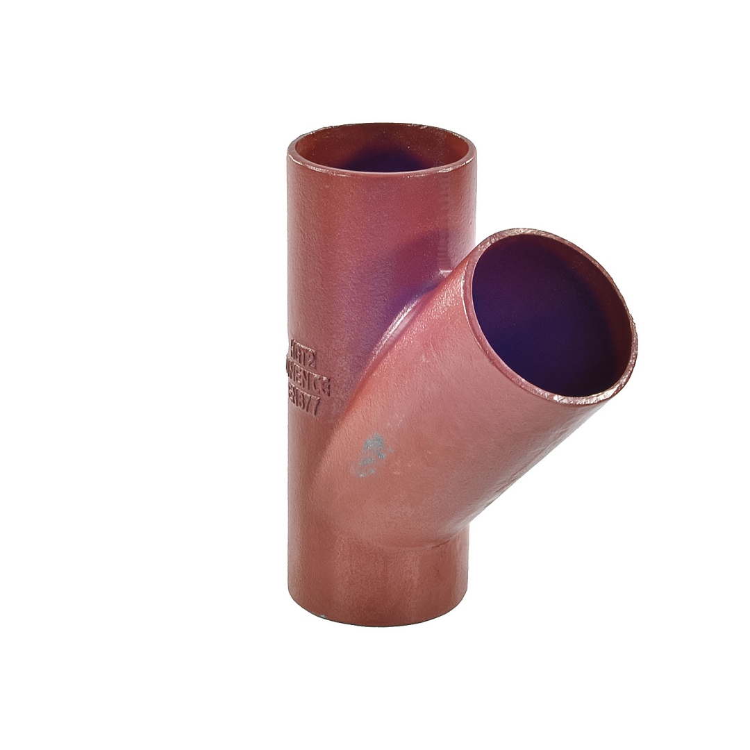 Тройник чугун SML Ду 250х100х45гр б/растр SGACX 128-1431