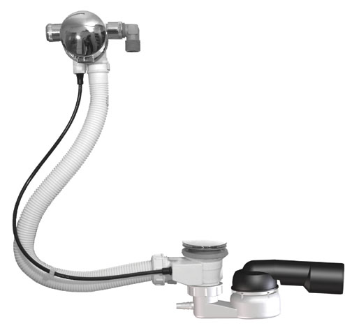 Выпуск-полуавтомат для ванн HL555N.L Ду DN40/50 мм