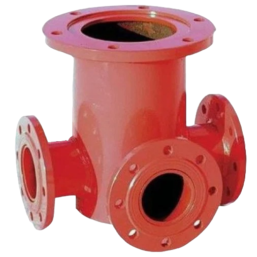 Подставка пожарная фланцевая сталь ППТФ 150x100 Ру10 СпецСнаб 016-4368 Ду 150 мм