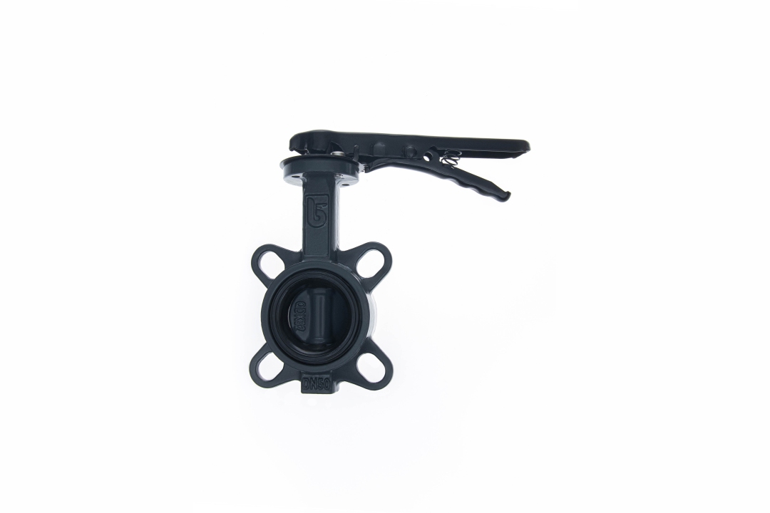 Ридан 082X4401R — Затвор дисковый поворотный ЗДМ 03.16.050, PN16, DN50, корпус GG25, диск — чугун GGG40, уплотнение EPDM, управление — рукоятка Ду 50 мм