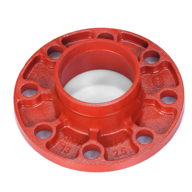 Адаптер фланцевый под муфту грувлок ковкий чугун XGQT13 Ду200 (Дн219) Ру16 JIANZHI 016-3989 Ду Ду200 (Дн219) мм