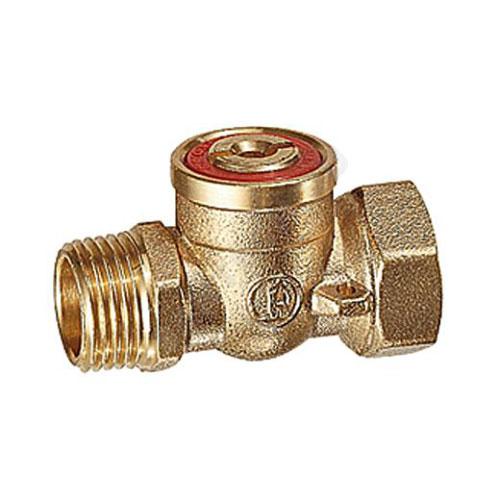 Кран шаровой латунь R609 Ду 15 Ру100 ВР/НР полнопроходной под отвёртку Giacomini R609Y013 Ду 15 мм