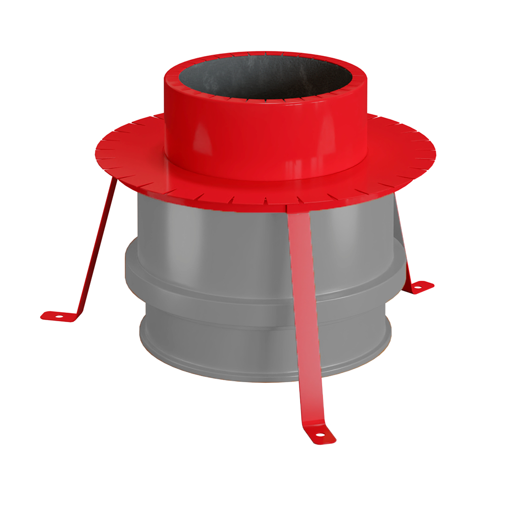 Муфта противопожарная сталь Дн 92 для трапов серии HL511N Балтика HL830 красная Балтика-01 016-4323