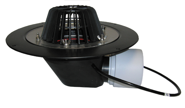 Кровельная воронка HL64.1 Ду DN75/110 мм