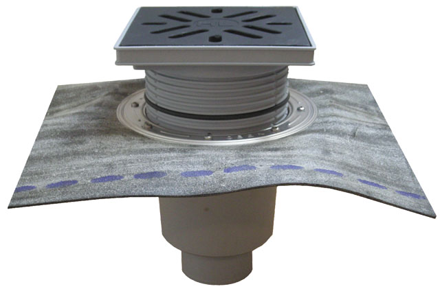 Дворовый трап HL616HL/1 Ду DN110 мм