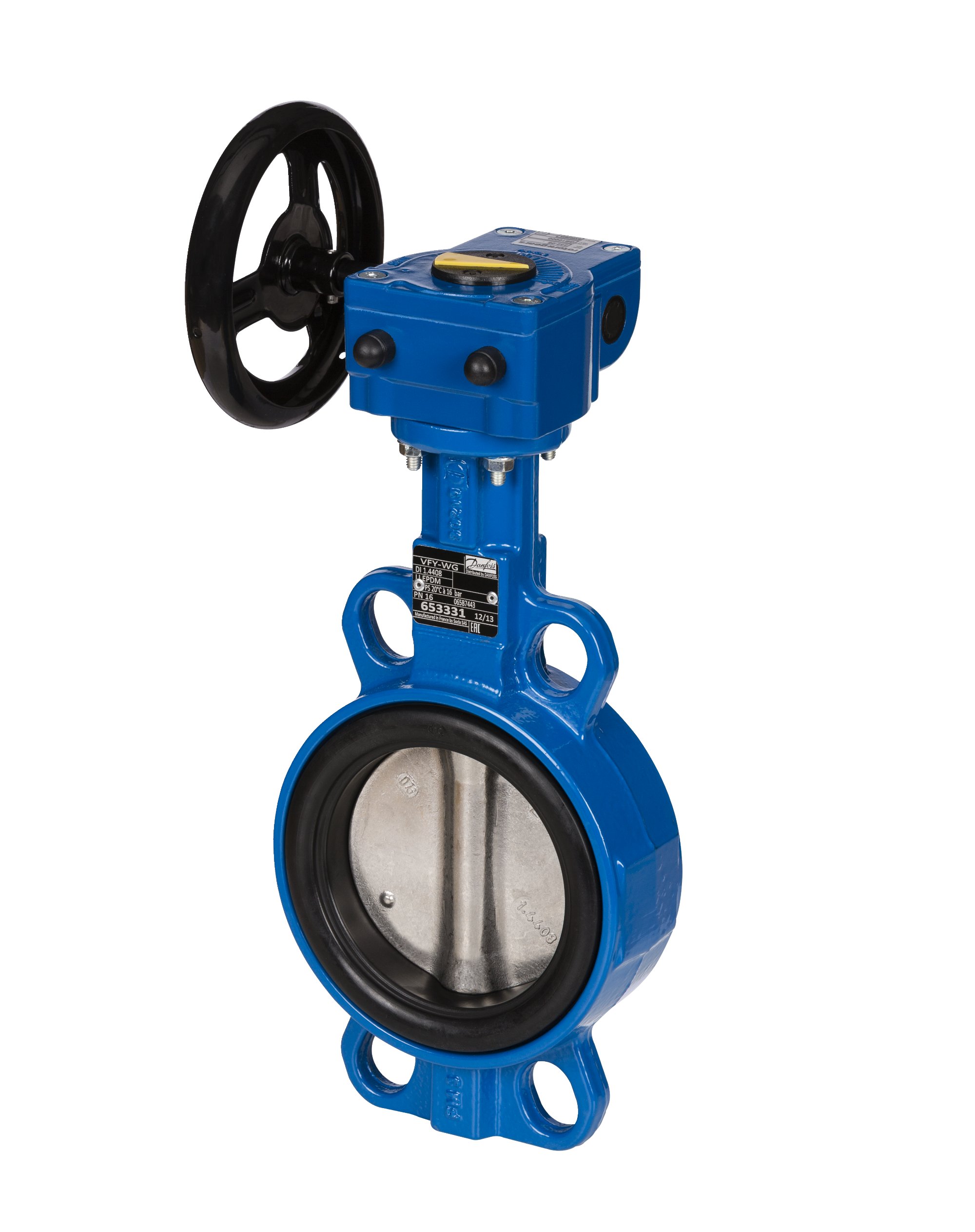 Дисковый поворотный затвор Danfoss VFY-WG 065B7448 Ду 300 мм