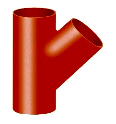 Duker Тройник чугунный SML DN 50х50/45 663004