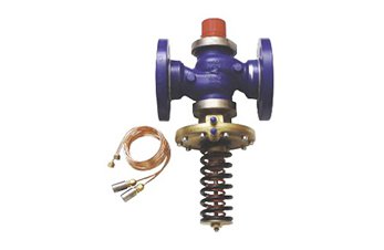 Регулятор дифференциального давления RD122P../F с фланцевым присоединением DN 50