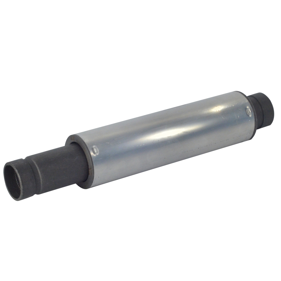 Компенсатор сильфонный осевой многослойный с кожухом из алюминия с внутренним экраном сталь нерж DEK multilayer Ду 50 Ру16 грувлок патрубки сталь с фосфатным покрытием L=330мм Hortum 0450050-050/Ф сжатие/растяжение 40/10 мм 033-6014