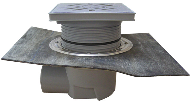 Дворовый трап HL615HS Ду DN110 мм