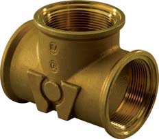 Тройник латунный WIPEX с внутренней резьбой, Uponor 1018345