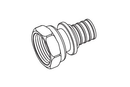 Переходник RAUTITAN с накидной гайкой