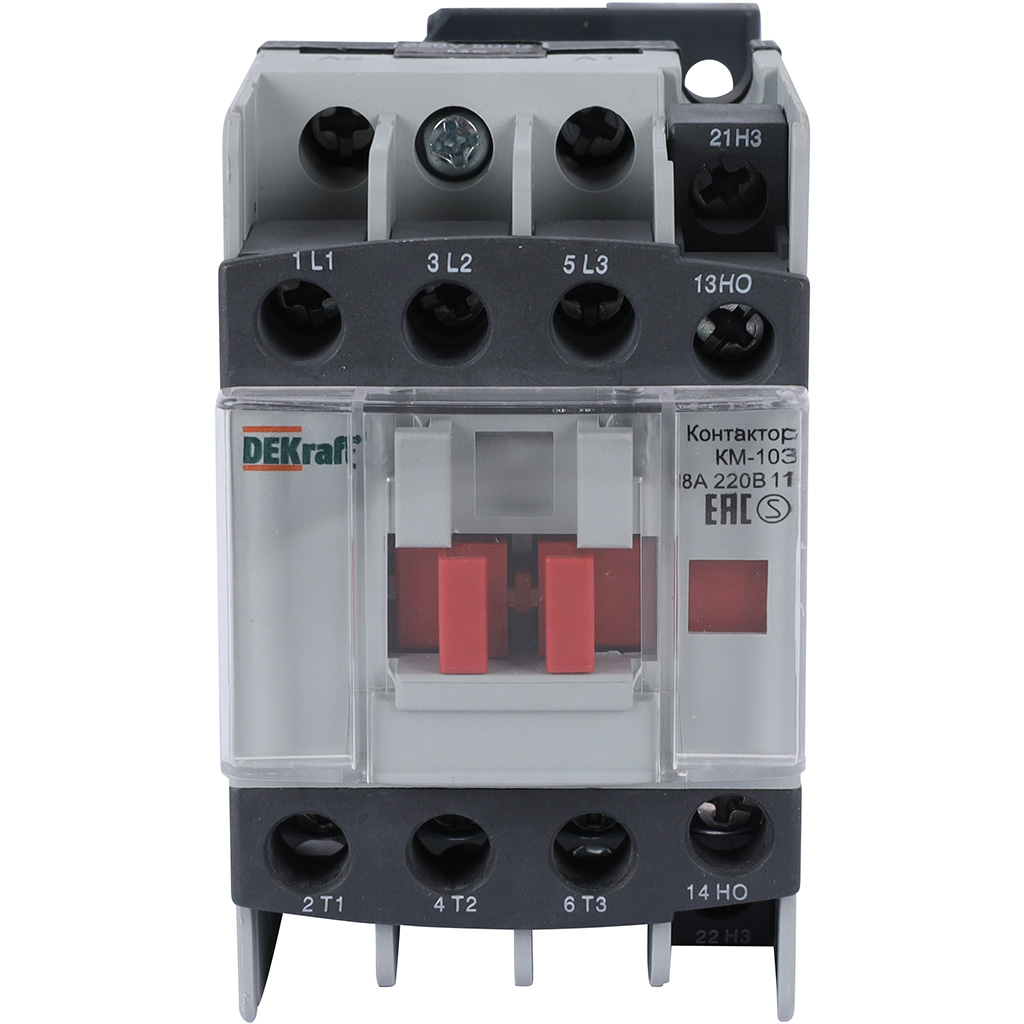 STOUT Контактор DEKraft KM-103 18А 220В 11 19977