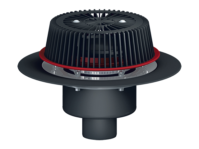 Воронка для аварийного водостока HL62.1Safe/7 Ду DN75 мм