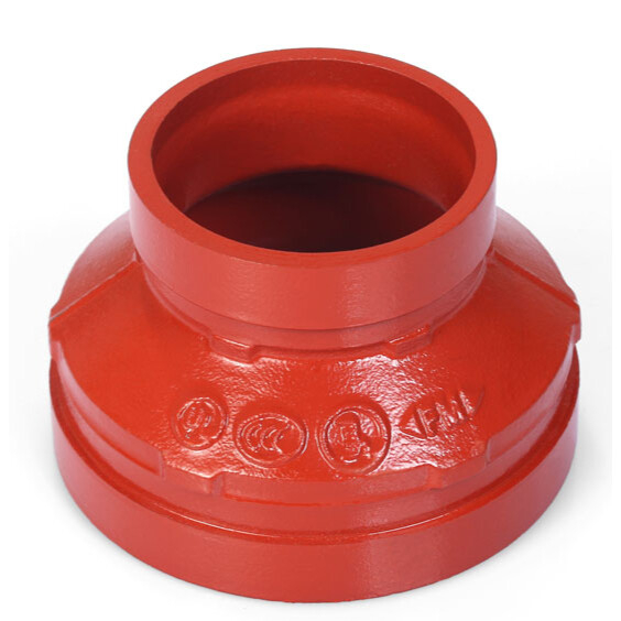 Переход под муфту грувлок ковкий чугун XGQT11 Ду40х32 (Дн48х42) Ру25 JIANZHI 016-4081 Ду Ду40х32 (Дн48х42) мм